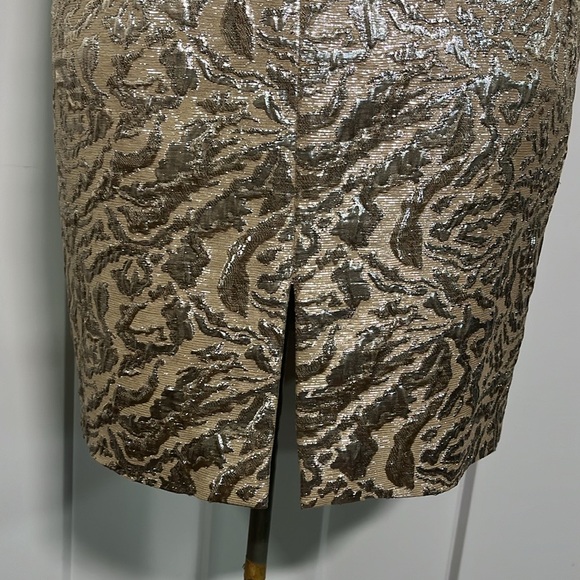 Marchesa Notte Champagne Dress Size 4 - Picture 7 of 13